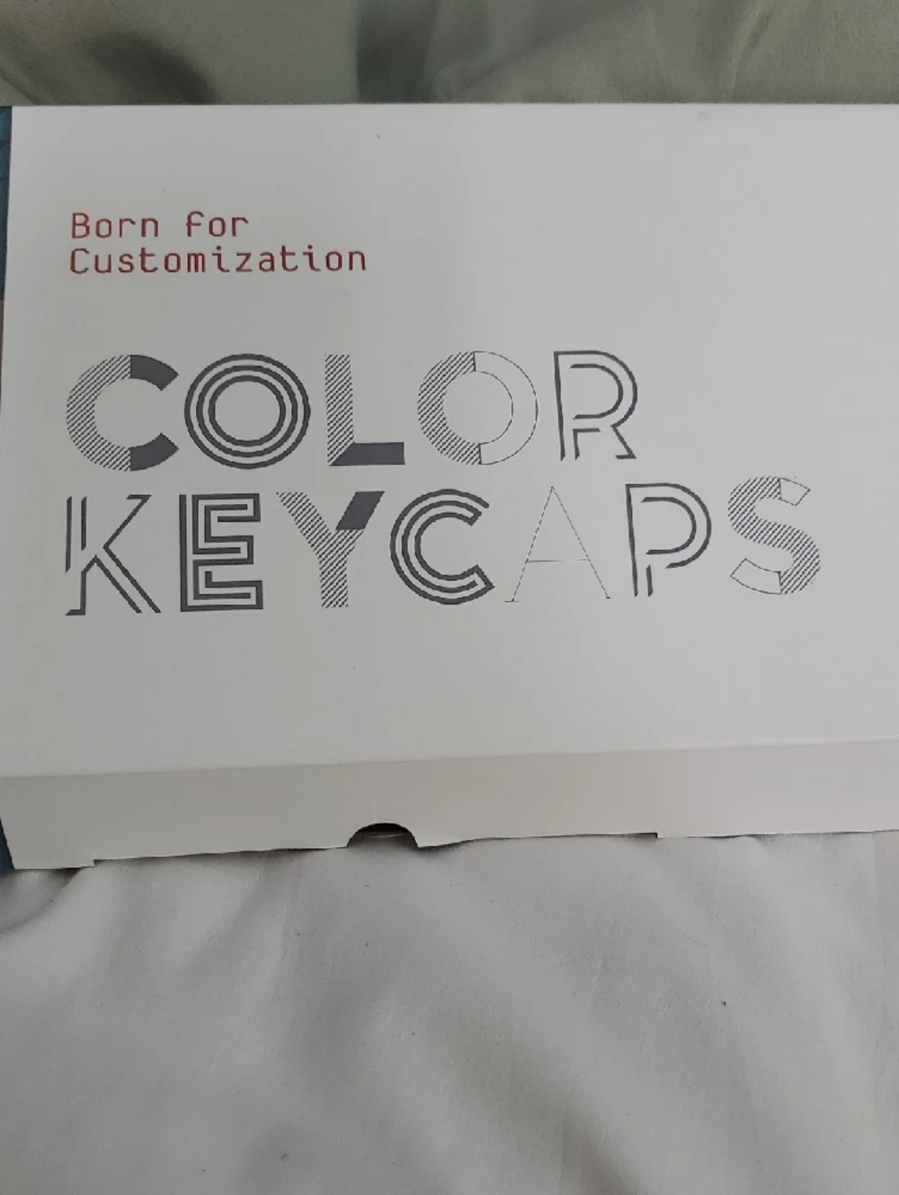 Color Keycap Set - Multicolor - Keycaps Are Blue